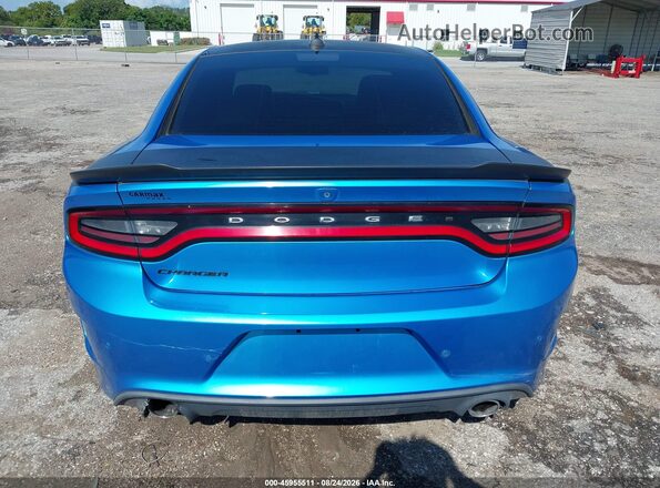 2C3CDXGJ3KH530927 2019 DODGE CHARGER Blue 