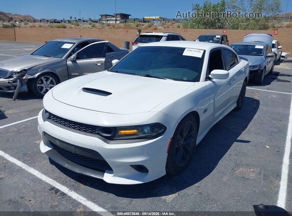2C3CDXGJ3KH553754 2019 DODGE CHARGER White Przód lewy
