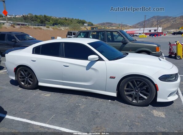 2C3CDXGJ3KH553754 2019 DODGE CHARGER White Widok wnętrza 360 stopni