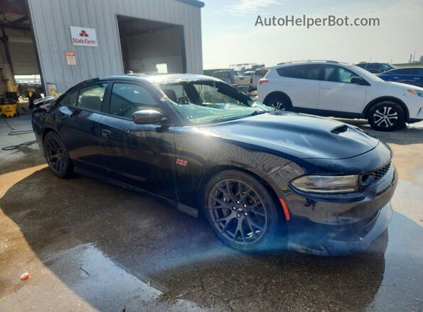 2C3CDXGJ3KH740296 2019 DODGE CHARGER Black წინა მარჯვენა