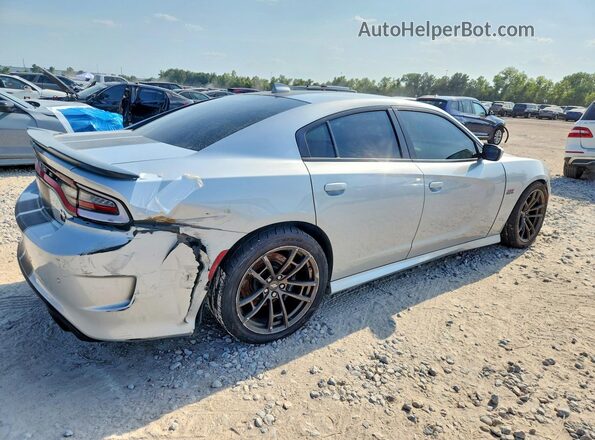 2C3CDXGJ3KH742727 2019 DODGE CHARGER Silver Rear right