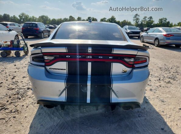 2C3CDXGJ3KH742727 2019 DODGE CHARGER Silver Rear view