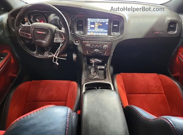 2C3CDXGJ3LH114345 2020 DODGE CHARGER Белый Вид панели приборов
