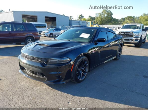 2C3CDXGJ3LH232301 2020 DODGE CHARGER Black Передня ліва чверть
