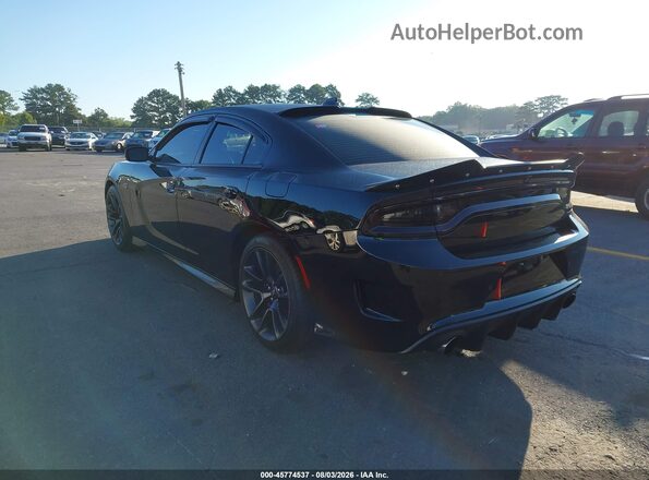 2C3CDXGJ3LH232301 2020 DODGE CHARGER Black Задня ліва чверть