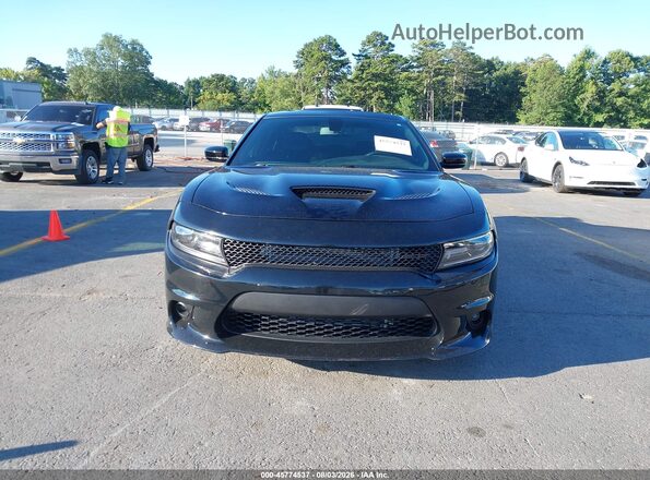 2C3CDXGJ3LH232301 2020 DODGE CHARGER Black Вид спереду