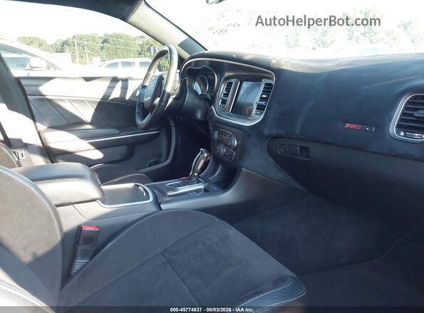 2C3CDXGJ3LH232301 2020 DODGE CHARGER Black Вид салону спереду
