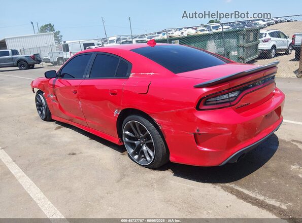 2C3CDXGJ3MH619027 2021 DODGE CHARGER Red Հետևի ձախ