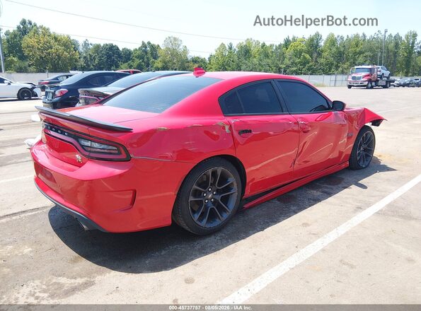 2C3CDXGJ3MH619027 2021 DODGE CHARGER Red Հետևի աջ