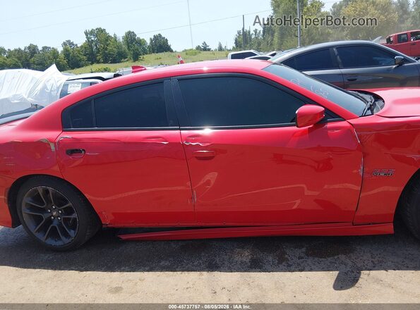 2C3CDXGJ3MH619027 2021 DODGE CHARGER Red Սալոնի հետևի տեսք