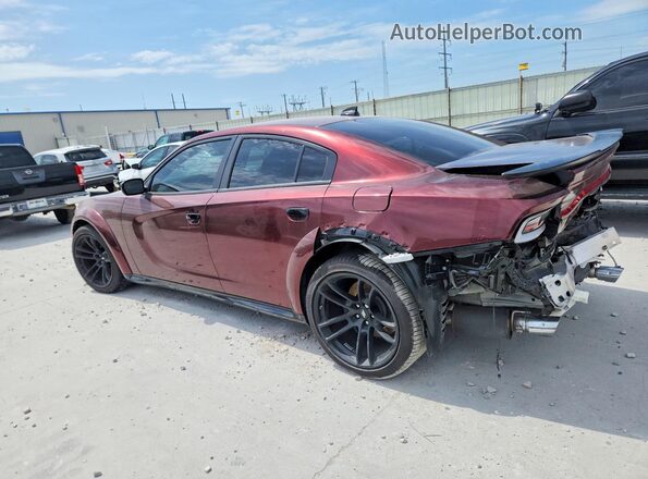 2C3CDXGJ3PH540431 2023 DODGE CHARGER Бордовый Задняя левая четверть