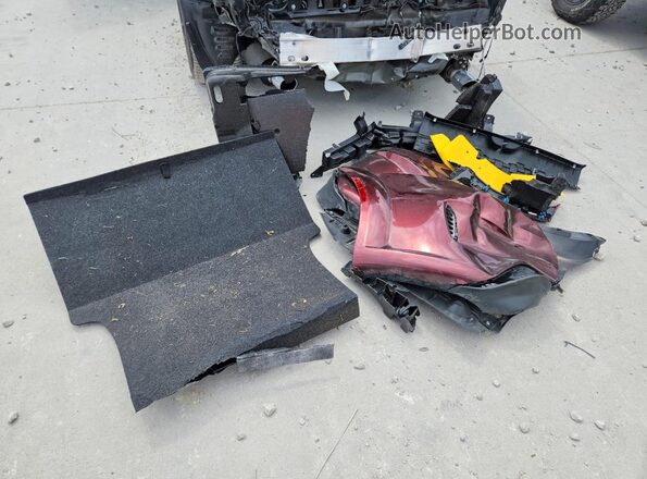 2C3CDXGJ3PH540431 2023 DODGE CHARGER Бордовый Вид подкапотного пространства