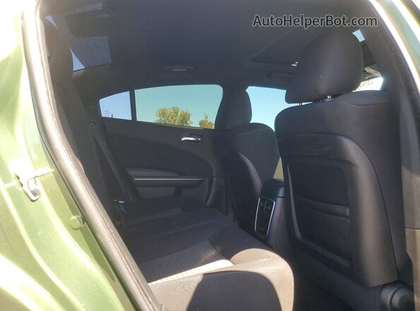 2C3CDXGJ3PH583960 2023 DODGE CHARGER Зеленый Вид задних сидений