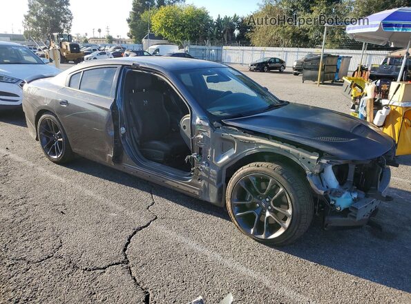 2C3CDXGJ3PH584381 2023 DODGE CHARGER Charcoal Przód prawy