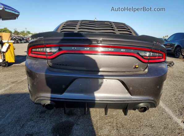 2C3CDXGJ3PH584381 2023 DODGE CHARGER Charcoal Widok z tyłu