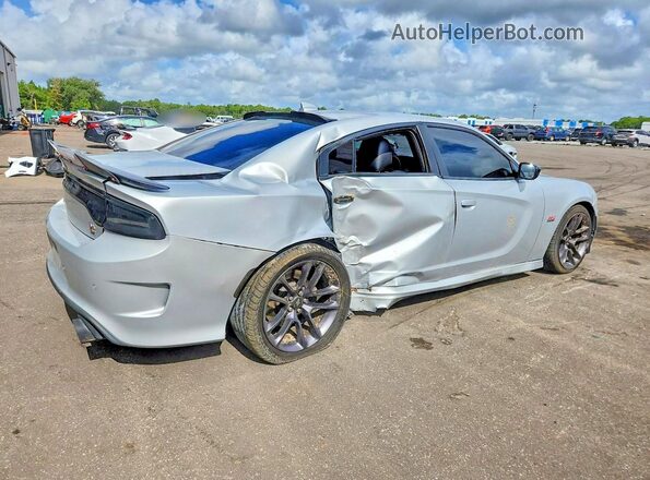 2C3CDXGJ3PH588916 2023 DODGE CHARGER Silver Հետևի աջ