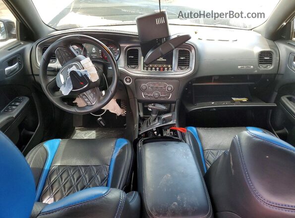 2C3CDXGJ3PH607660 2023 DODGE CHARGER Blue Առջևի վահանակի տեսք