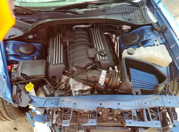 2C3CDXGJ3PH607660 2023 DODGE CHARGER Blue Սալոնի հետևի տեսք