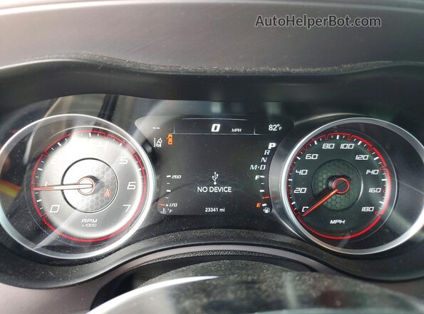 2C3CDXGJ3PH700937 2023 DODGE CHARGER Gray Vista del cuadro de instrumentos