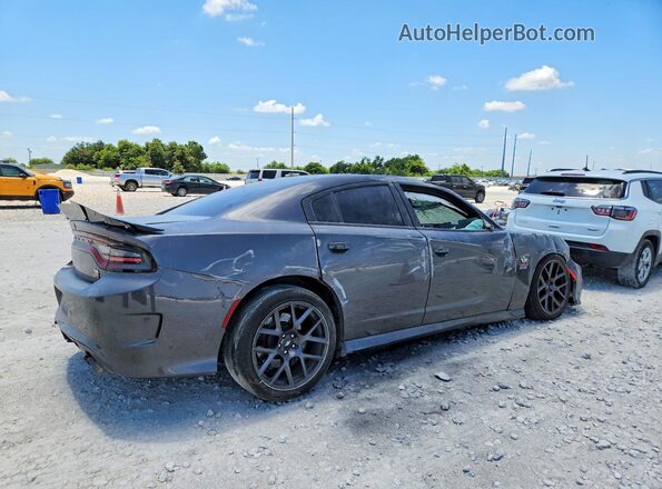 2C3CDXGJ4KH530564 2019 DODGE CHARGER Серый Задняя правая четверть