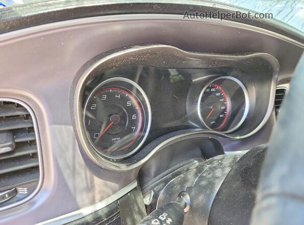 2C3CDXGJ4KH530564 2019 DODGE CHARGER Серый Вид щитка приборов