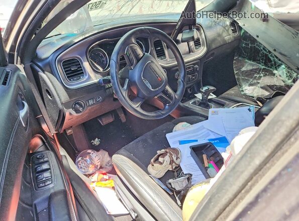 2C3CDXGJ4KH530564 2019 DODGE CHARGER Серый Вид панели приборов