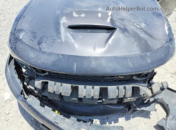 2C3CDXGJ4KH530564 2019 DODGE CHARGER Серый Вид задней части салона