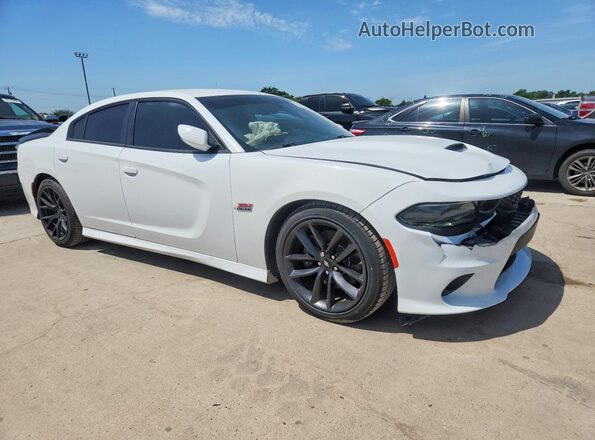 2C3CDXGJ4KH634780 2019 DODGE CHARGER White წინა მარჯვენა