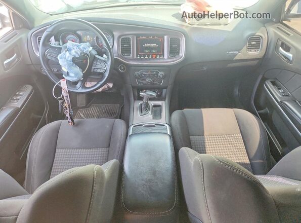2C3CDXGJ4KH634780 2019 DODGE CHARGER White წინა პანელის ხედი