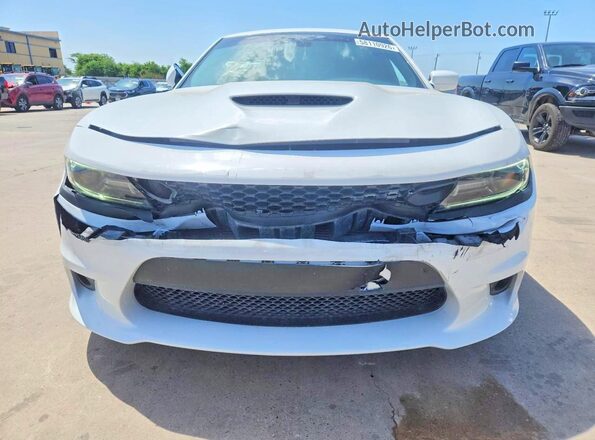2C3CDXGJ4KH634780 2019 DODGE CHARGER White წინა ხედი