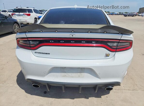2C3CDXGJ4KH634780 2019 DODGE CHARGER White უკანა ხედი