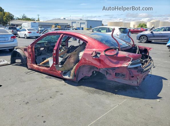 2C3CDXGJ4KH668010 2019 DODGE CHARGER Темно-бордовый Задняя левая четверть