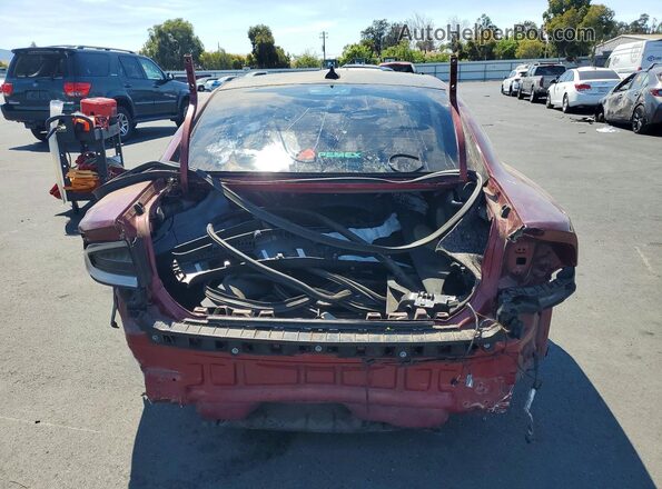 2C3CDXGJ4KH668010 2019 DODGE CHARGER Темно-бордовый Вид сзади