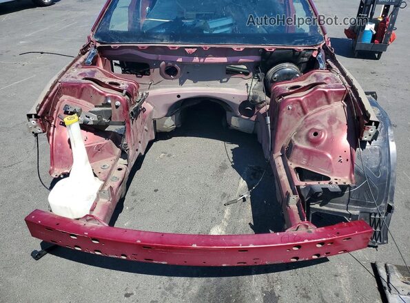 2C3CDXGJ4KH668010 2019 DODGE CHARGER Темно-бордовый Вид задней части салона