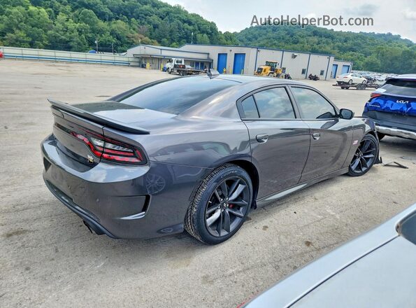 2C3CDXGJ4KH734362 2019 DODGE CHARGER Gray Tył prawy