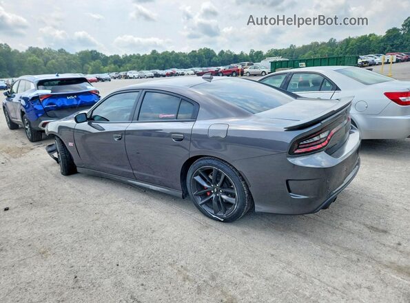 2C3CDXGJ4KH734362 2019 DODGE CHARGER Gray Tył lewy