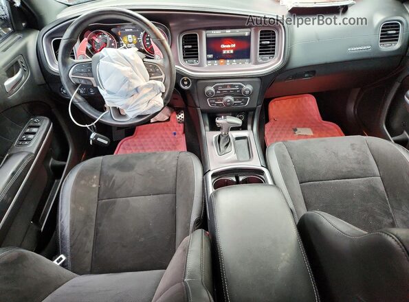 2C3CDXGJ4KH734362 2019 DODGE CHARGER Gray Widok deski rozdzielczej