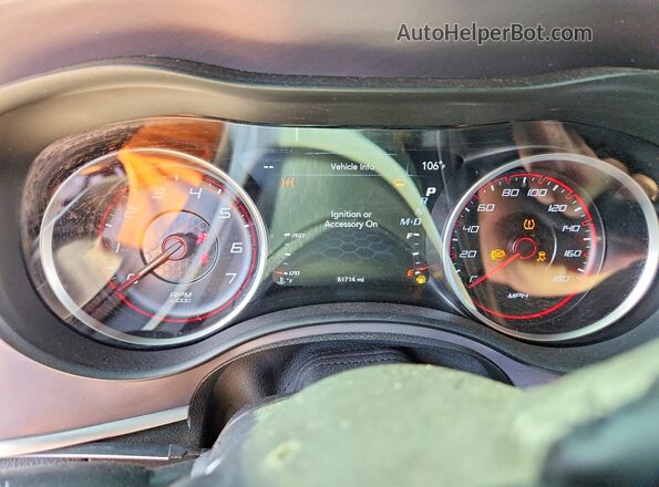 2C3CDXGJ4LH126925 2020 DODGE CHARGER Two Tone Instrument cluster view