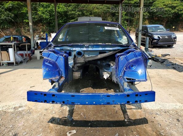 2C3CDXGJ4LH133020 2020 DODGE CHARGER Blue Widok z przodu