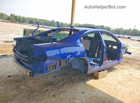 2C3CDXGJ4LH133020 2020 DODGE CHARGER Blue Tył prawy
