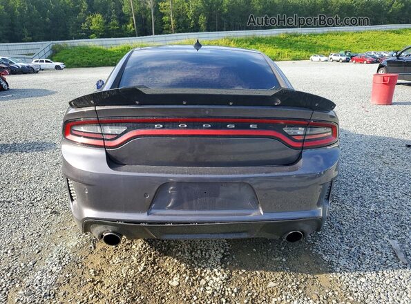 2C3CDXGJ4MH527778 2021 DODGE CHARGER Угольный Вид сзади