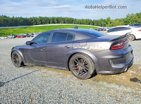 2C3CDXGJ4MH527778 2021 DODGE CHARGER Угольный Задняя левая четверть