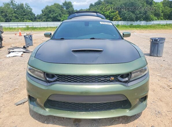 2C3CDXGJ4MH658760 2021 DODGE CHARGER Green Vista frontal
