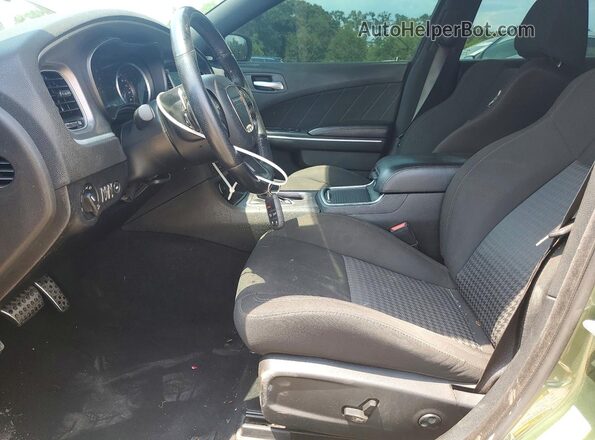 2C3CDXGJ4MH658760 2021 DODGE CHARGER Green Vista interior delantera