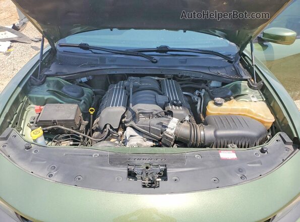 2C3CDXGJ4MH658760 2021 DODGE CHARGER Green Vista interior trasera