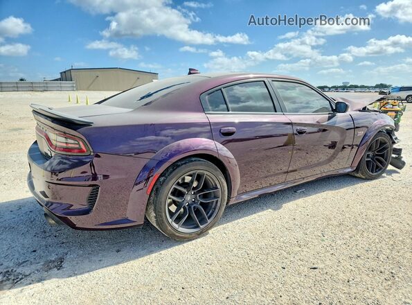 2C3CDXGJ4MH668141 2021 DODGE CHARGER Purple Tył prawy