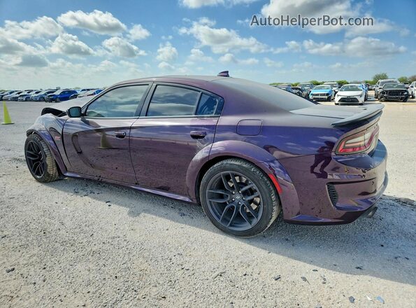 2C3CDXGJ4MH668141 2021 DODGE CHARGER Purple Tył lewy
