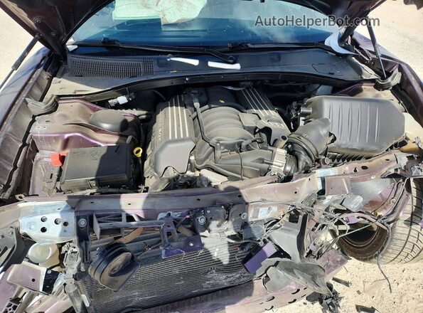 2C3CDXGJ4MH668141 2021 DODGE CHARGER Purple Widok wnętrza z tyłu