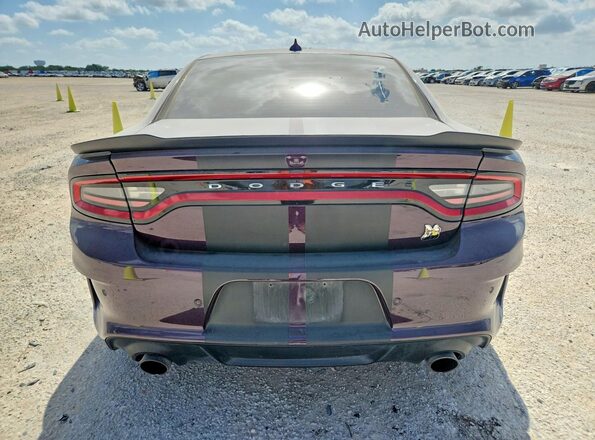 2C3CDXGJ4MH668141 2021 DODGE CHARGER Purple Widok z tyłu