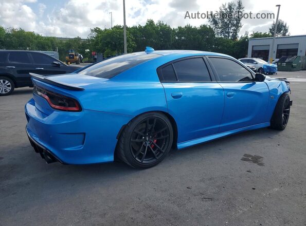 2C3CDXGJ4PH591470 2023 DODGE CHARGER Blue Հետևի աջ